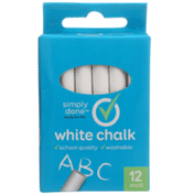Simply Done Chalk, White