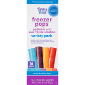 Tippy Toes Freezer Pops, Pediatric Oral Electrolyte Solution, Variety Pack