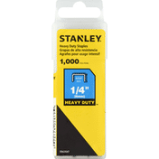 Stanley Staples, Heavy Duty, 1/4 Inch