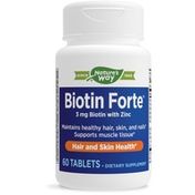 Nature's Way Biotin Forte® 3mg with Zinc