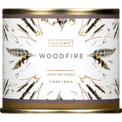ILLUME Candle, Soy, Luxury, Woodfire