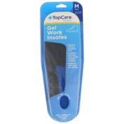 TopCare Gel Work Insoles For Men, Sizes 8-13