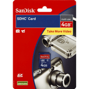 SanDisk SDHC Card, 4 GB