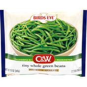 Birds Eye C&W and W Premium Quality Tiny Whole Green Beans
