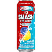 Smirnoff Beer, Smash, Red/White & Berry