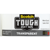 Scotch Duct Tape, Tough, Transparent