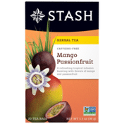 Stash Tea Mango Passionfruit Herbal Tea, Caffeine Free