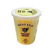 Western Creamery 1% Plain yogurt