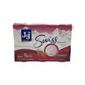 J&J Swiss Smooth Strawberry Yogurt