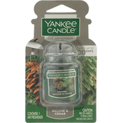 Yankee Candle Air Freshener, Balsam & Cedar