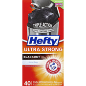 Hefty Scent Free Blackout Tall Drawstring Kitchen Bags