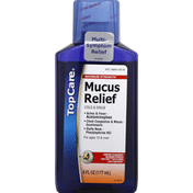 TopCare Mucus Relief, Cold & Sinus, Maximum Strength