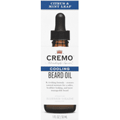 Cremo Beard Oil, Citrus & Mint Leaf, Cooling