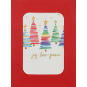 Papyrus Holiday Cards, Joy Love Peace