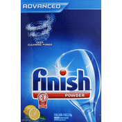 Finish Automatic Dishwasher Detergent, Powder, Lemon Fresh Scent