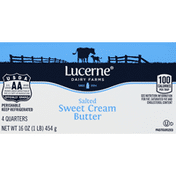 Lucerne Butter, Sweet Cream, Salted