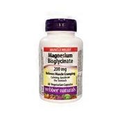 Webber Naturals 200 Mg Magnesium Bisglycinate Supplement