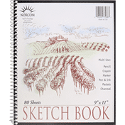 Norcom Sketch Book, Multi Use, 80 Sheets