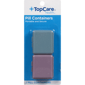 TopCare Portable And Secure Pill Containers