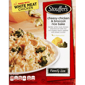 Stouffer's Cheesy Chicken & Broccoli Rice Bake, Family Size