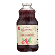 Lakewood Juice, Organic, Pure Cranberry