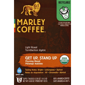 Marley Coffee Coffee, Light Roast, Get Up, Stand Up, RealCup Capsules