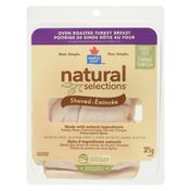 Maple Leaf Natural Selections Shaved Oven Roasted Turkey Breast, Family Size