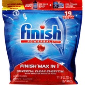 Finish Automatic Dishwasher Detergent, Max in 1