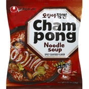 Nongshim Noodle Soup, Spicy Seafood Flavor