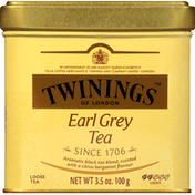 Twinings Black Tea, Earl Grey, Light, Loose