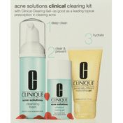 Clinique Acne Solution Clearing Kit, Clinical,