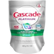 Cascade Platinum Fresh Scent ActionPacs Dishwasher Detergent