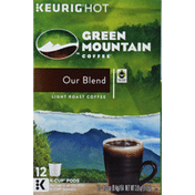 Green Mountain Coffee, Light Roast, Our Blend, K-Cup Pods