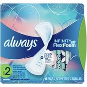 Always Size 2, Super Sanitary Pads Non-Wings