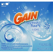 Gain Detergent, with Oxi Boost, Icy Fresh Fizz