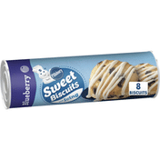 Pillsbury Blueberry Sweet Biscuits, 8 Count