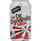 Signature Select Soda, Dr. Dynamite, Diet, Calorie Free