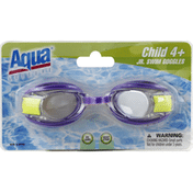 Aqua Leisure Swim Goggles, Jr., Child 4+