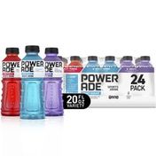 Powerade Sugar Variety Pack, Ion4 Electrolyte Enhanced Fruit Flavored Sports Drink W/ Vitamins B3, B6, And B12, Replenish Sodium, Calcium, Potassium, Magnesium