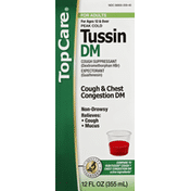 TopCare Tussin DM, Cough & Chest Congestion DM, for Adults