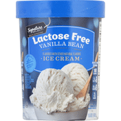 Signature Select Ice Cream, Lactose Free, Vanilla Bean