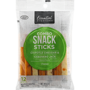 Essential Everyday Combo Snack Sticks, Chipotle Cheddar & Habanero Jack