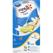 Yoplait Yogurt, Nonfat, Very Vanilla, Key Lime Pie, Fridge Pack