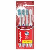 Colgate Optic White Soft Toothbrushes Pack for Stain Removal