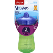 Playtex Spout Cup, Stage 2, Easy Grip, Sipsters, 9 Ounces