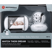 Motorola Baby Monitor, Remote Wireless Video