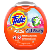 Tide Pods With Downy, Liquid Laundry Detergent Pacs, April Fresh