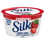 Silk Strawberry Dairy-Free Yogurt Alternative