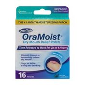 DenTek OraMoist Dry Mouth Relief Patch - 16 CT