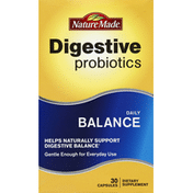 Nature Made Digestive Probiotics, Daily Balance, Capsules